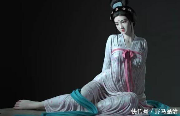 杨贵妃|日本手办做工精细?当把中国作品杨贵妃放大3倍,腿上的液体才叫完美!