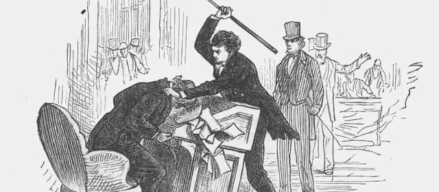 美国|美国“国会”打架不简单!不仅是拳脚相向,还得动刀动枪