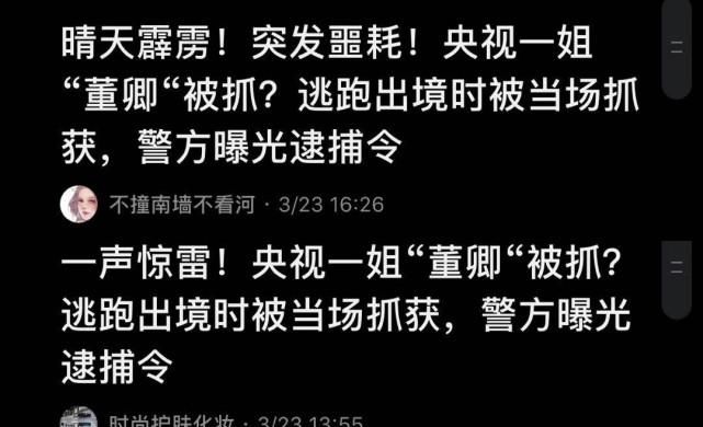 董卿近照曝光状态超好，新节目在央视排期待播，秒破出境被抓流言