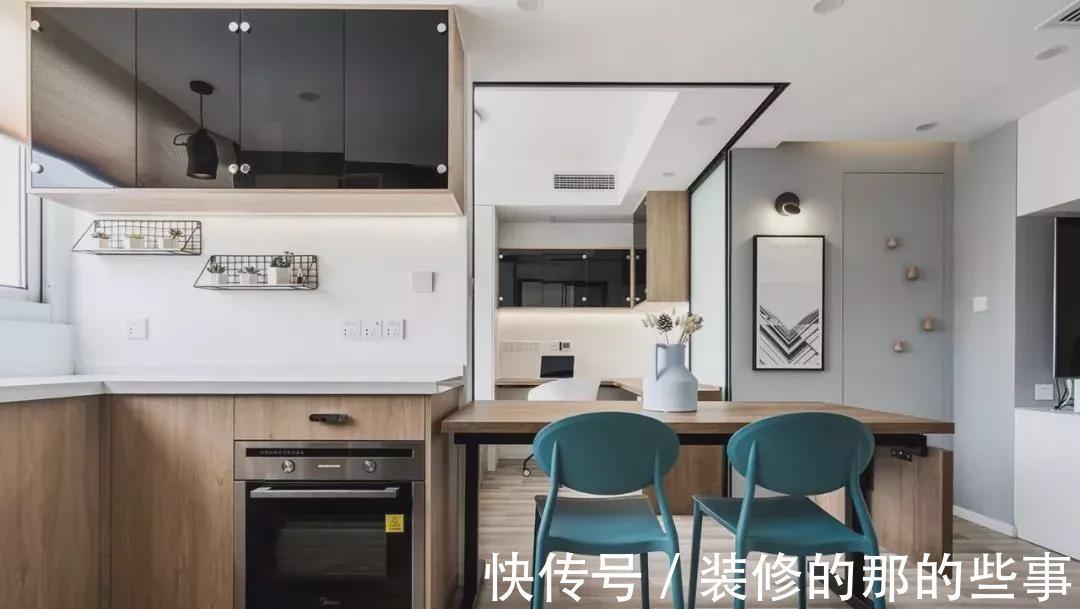 方凳|小夫妻78㎡小家比120㎡还宽敞,空间利用到极致,温馨又通透!