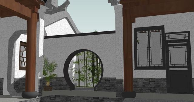 正门|48岁的大叔,砸掉老房子,盖了一座四合院,完工后全村人都惊艳了