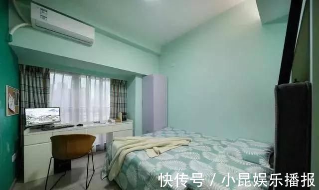 储物空间|老公坚持客厅铺水泥砖,过道还给女儿装秋千,入住后晒晒全屋