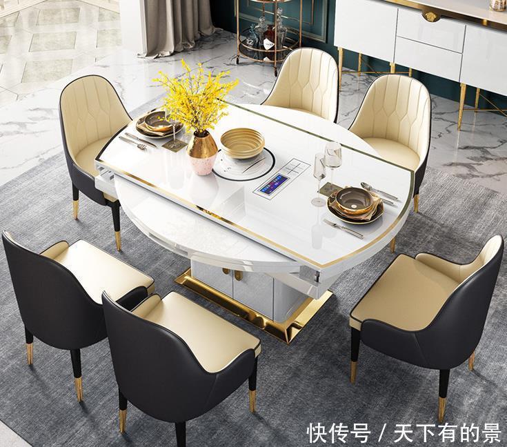 餐桌|装4次房才敢说:餐桌别买圆桌,现在流行这样装,美观实用还不贵