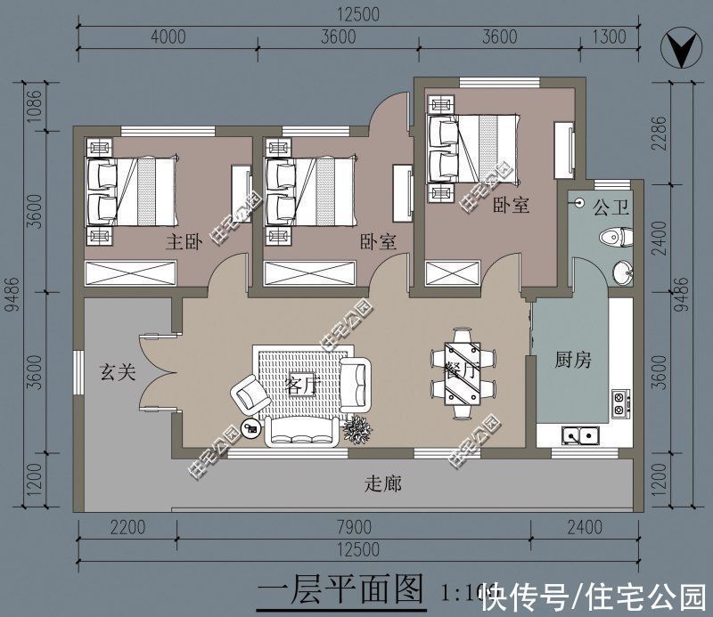 占地面积|10套徽派别墅户型,纵情水墨诗意,网友:这才是国人该建的房子