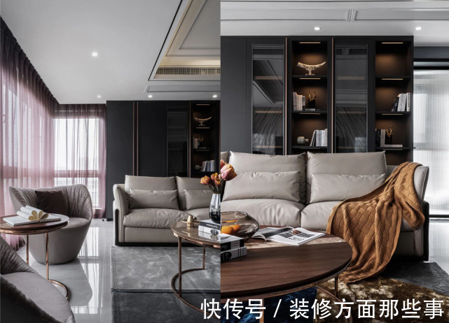 地毯|141平现代风三居室，一物一色，融洽于空间