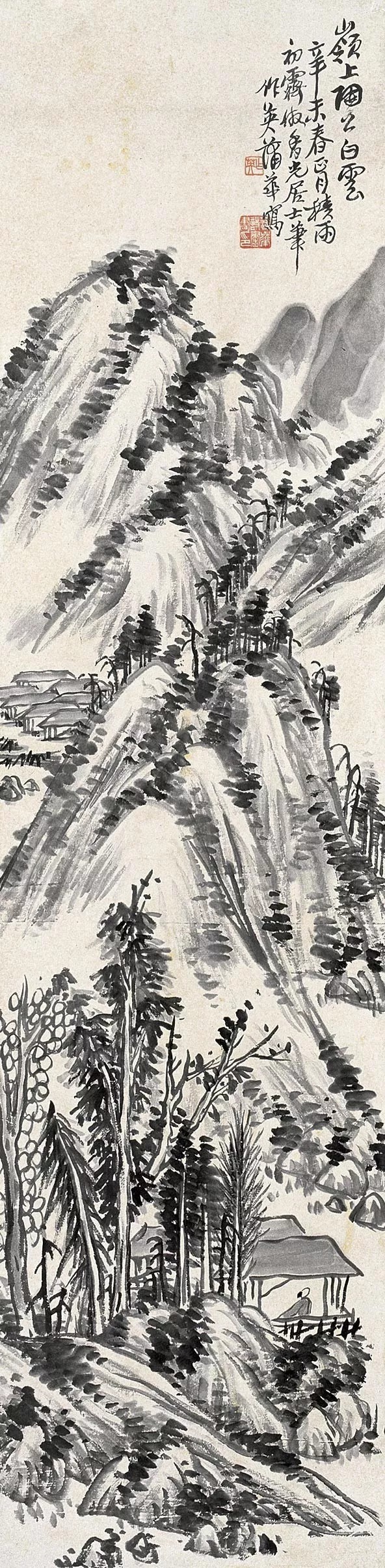 李复堂|疏懒散漫,人称“蒲邋遢”的蒲华:富于笔墨穷于命