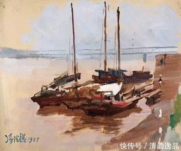 现当代著名油画家冯法祀油画作品集