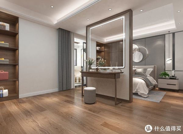 主卧室|福州夫妻的现代风装修,真的太高级了,全屋充满了时尚和前卫气息