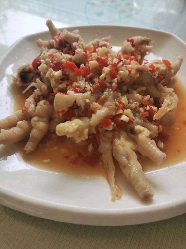 骨棒|剁椒蒜末鸡爪