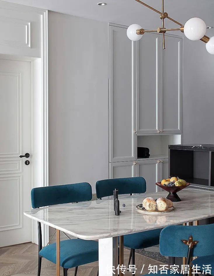 开放格|76㎡轻奢欧式风，复古又优雅，小户型也能这么上档次！