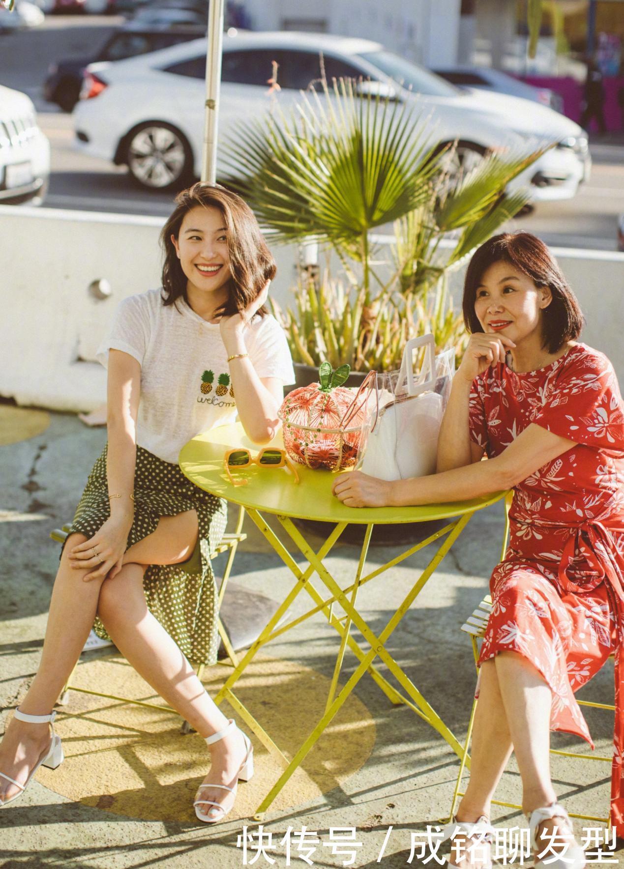 减龄|时髦的“母女系”穿搭来了!高级知性有气质,时尚减龄又接地气