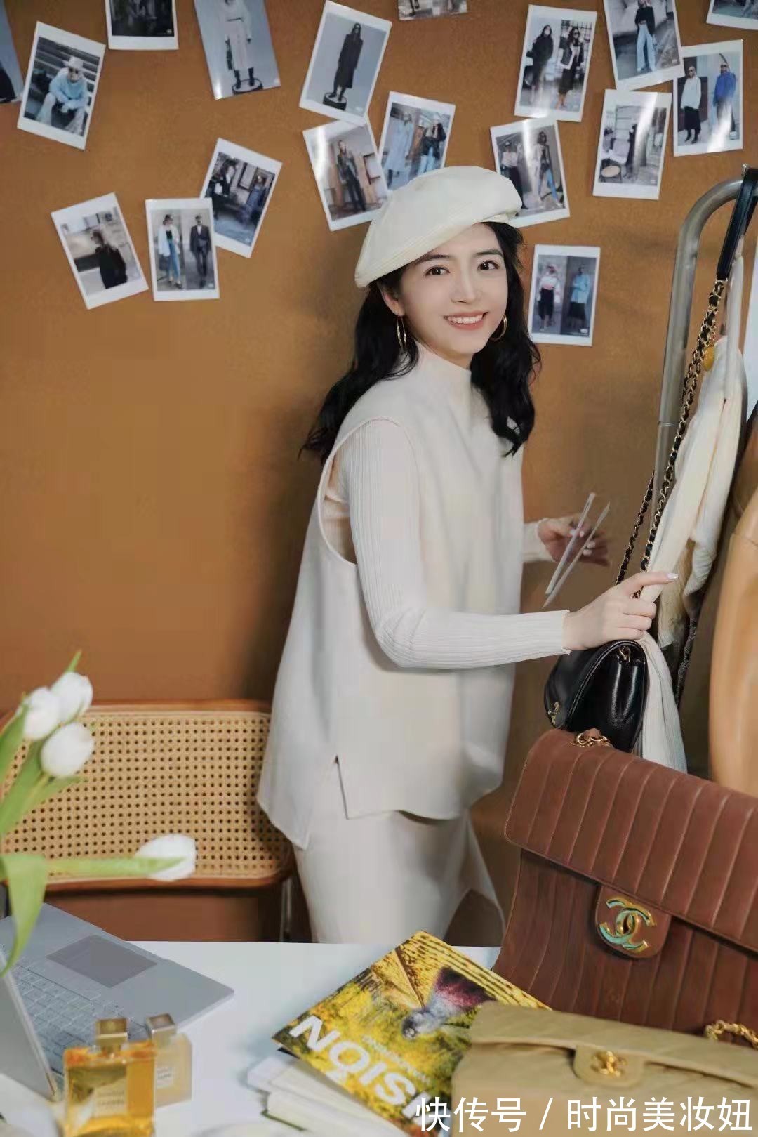 穿搭|这是我见过最高级的配色,同色系穿搭简约高级,每套都美翻了