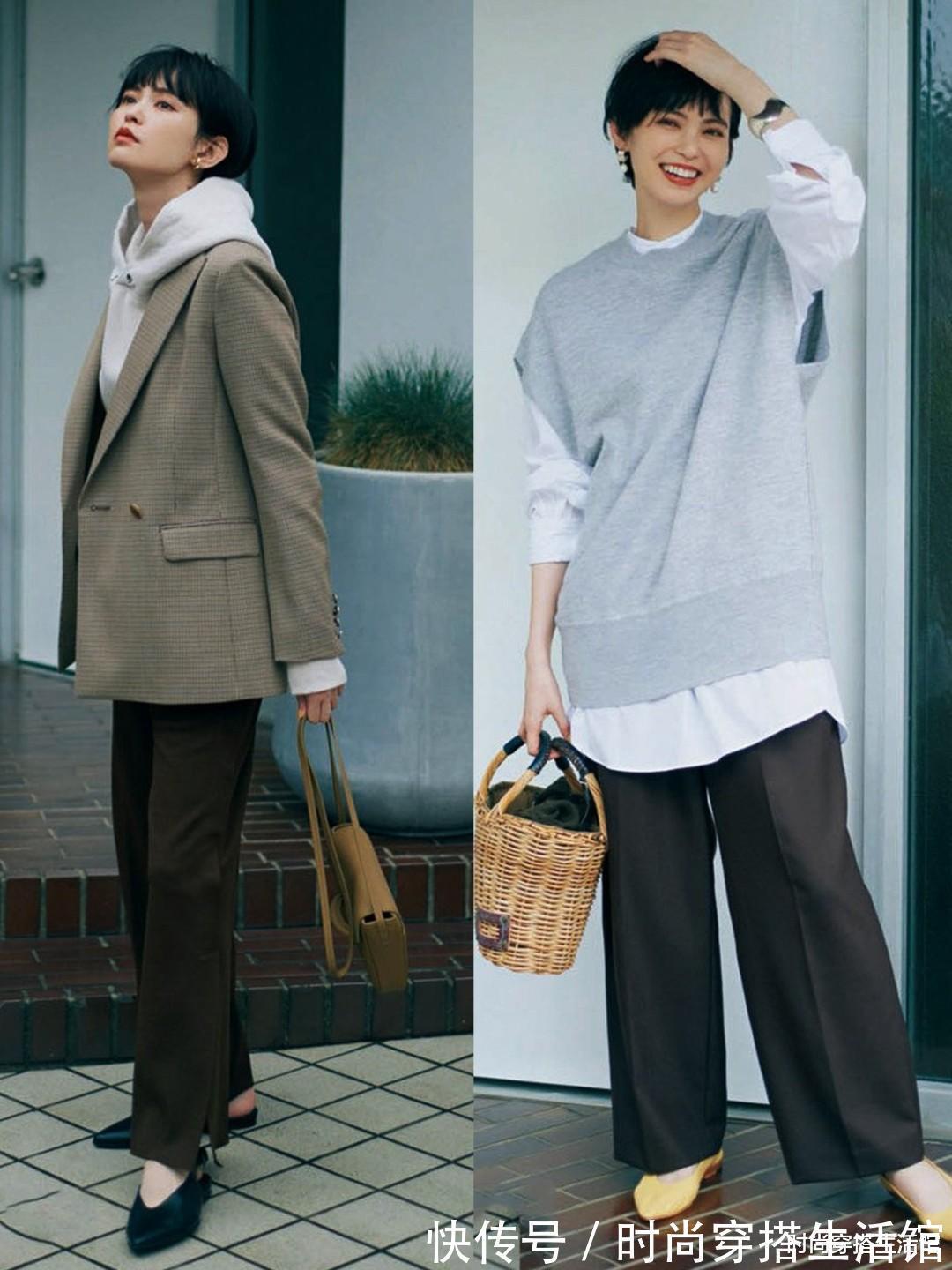 小个子 40岁左右女人,裤子在精不在多,今年流行这4条裤子,时髦又显瘦