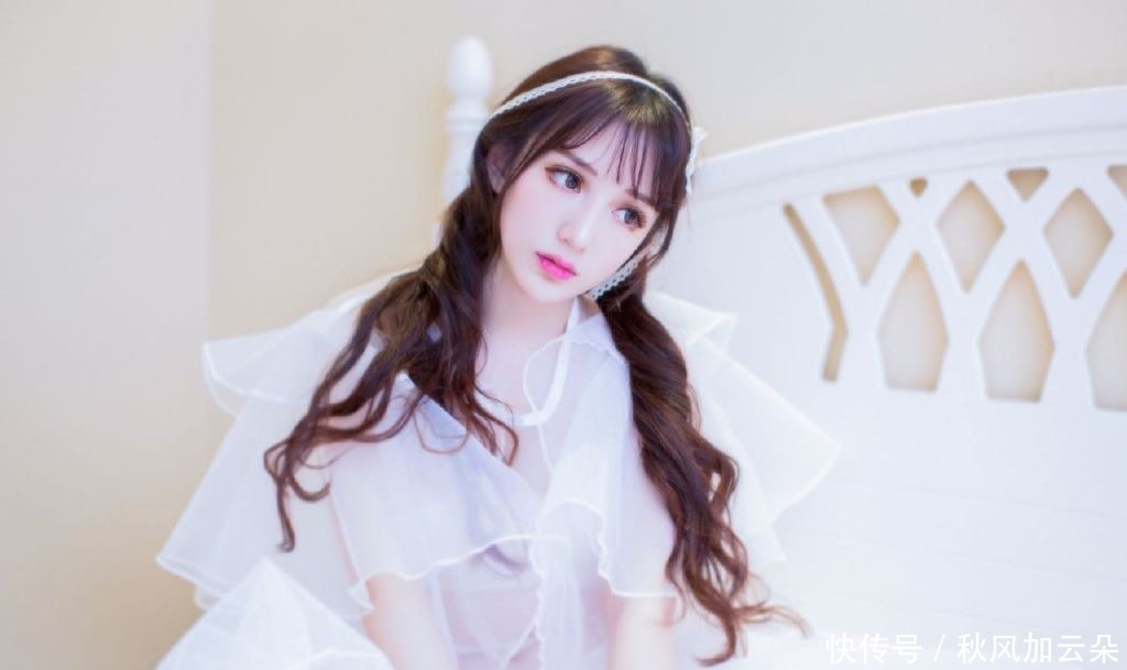 美女|靓靓聊第157期雪白公主风的白纱少女，真的是美女迷人美如画