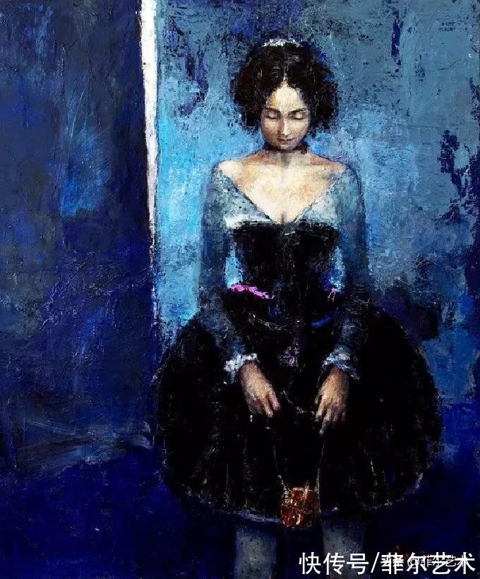 雷兹尼琴科！乌克兰著名画家谢里·雷兹尼琴科人物油画作品欣赏