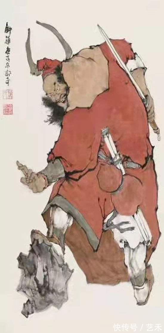 人物画！邵奇——中国艺术研究院人物画研究员/最具收藏价值艺术家