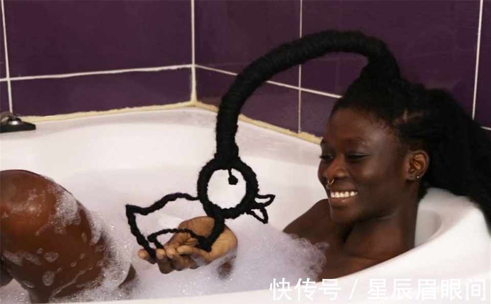 头发|非洲妹纸用头发表达思维,她的头发造型让人眼花缭乱