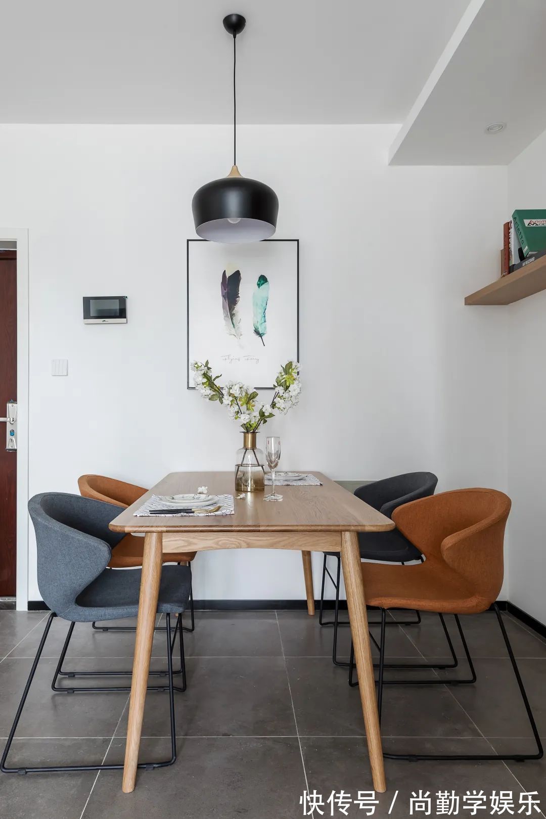装饰画|88㎡现代简约,实用与简朴,最平凡的艺术,来自生活