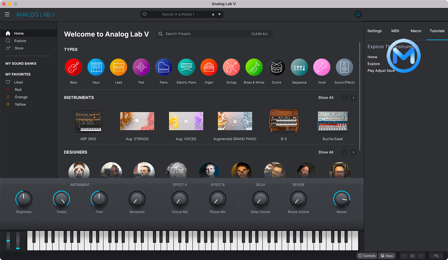 Arturia Analog lab V For Mac v5.9.0(4400) 插件