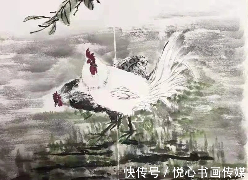 杂誌!中国书画报画虎百强刘协文书画作品鉴赏