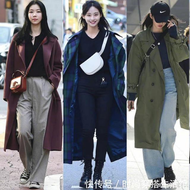 街拍 没想到韩国女生真会穿,每一组造型都很有看点,简直就是时尚大片