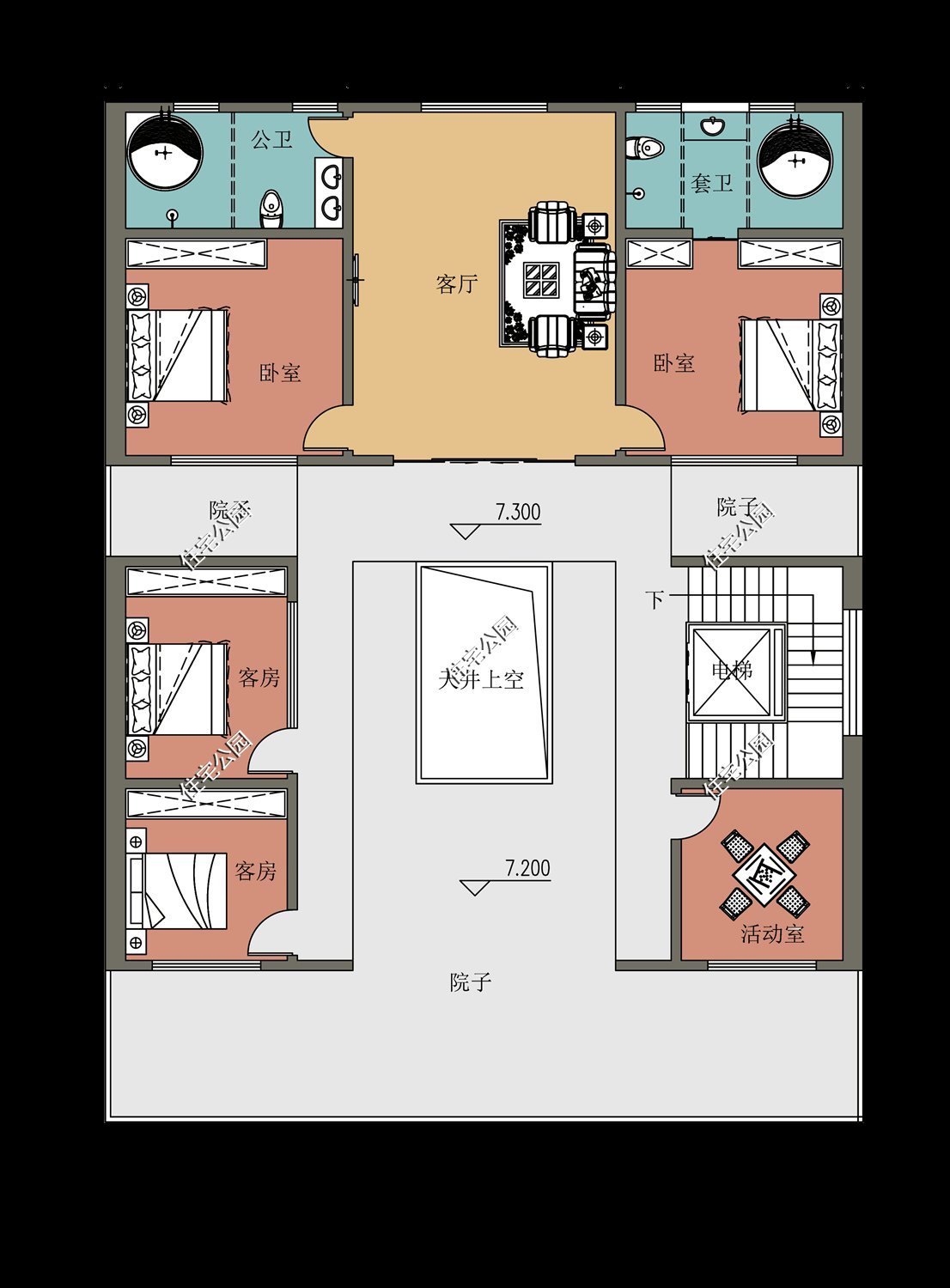 砖混|农村盖房从这10套户型里选吧,每一套都漂亮的没话说,性价比超高