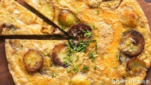 蛋饼|快手早餐西班牙土豆蛋饼,谁能抵得住?
