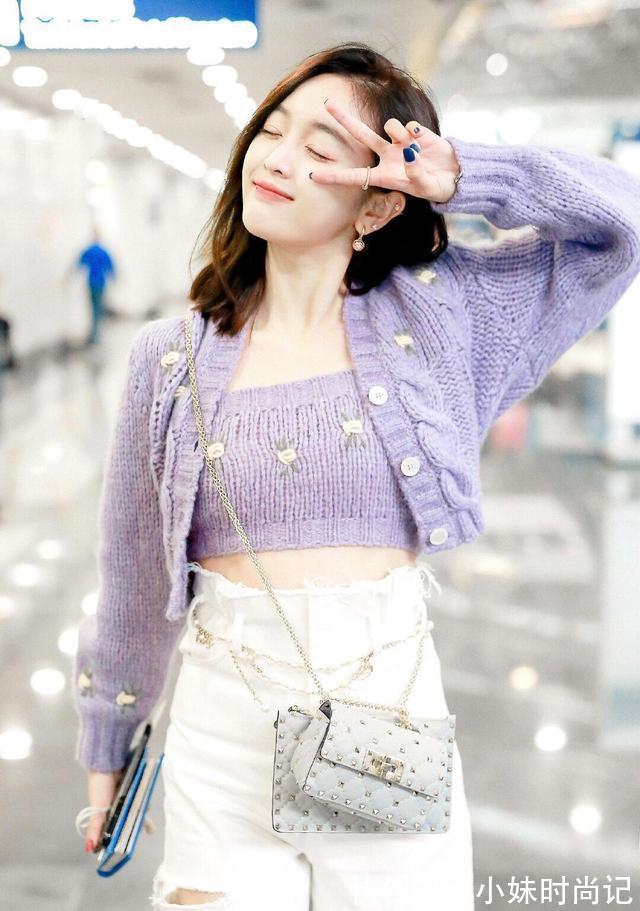 女性朋友 吴宣仪真是“穿搭小达人”,身穿宝蓝色羽绒服魅力十足,高贵大气