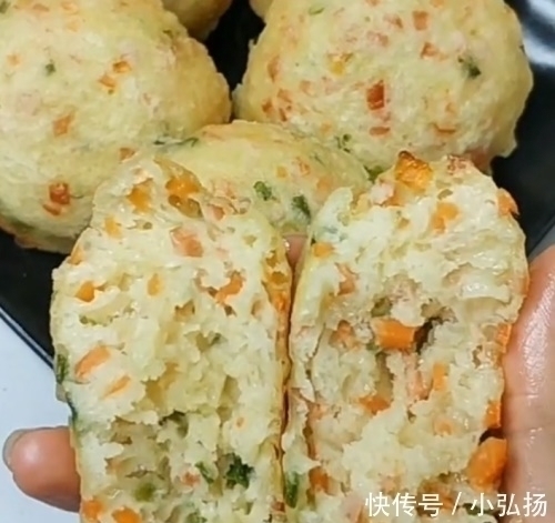 面粉|夏天女儿就馋这早餐，手不粘面筷子一搅，酥皮香软，比油条还好吃