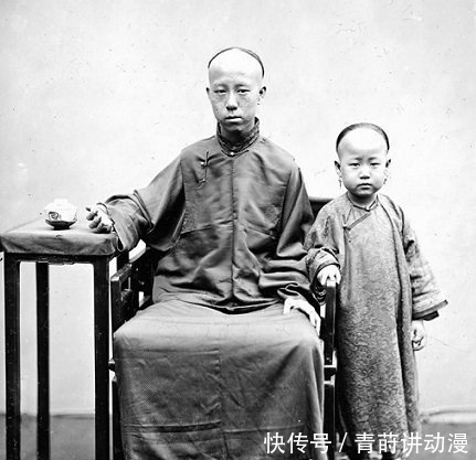 真实|清朝真实老照片:官员富态十足,最后一张是大户人家的媳妇!