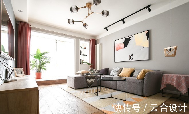 搭配|云合设计——逆天的设计!90㎡的房子也能这么好看,我跪了!