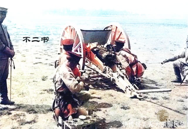 清朝|上色老照片:镜头下真实的清军,武器优良训练有素,和想象中不同