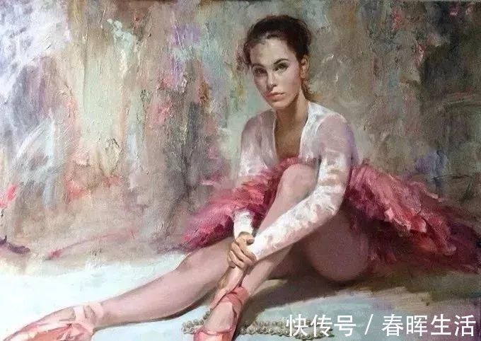 irene@她的油画有一种惊艳脱俗的美,乌克兰天才女画家艾琳·谢里