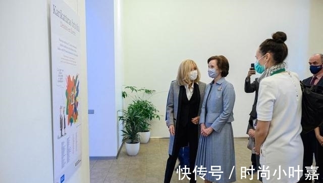 布里吉特|布丽吉特终于放弃“鸡窝头”,新发型清爽又减龄,米色套装惊艳