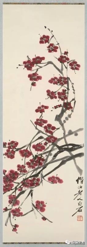 白石老人|赋梅兰竹菊松以新意——齐白石笔下的梅兰竹菊松