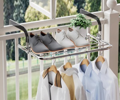 晾晒|去长沙出差，偶然发现一户人家阳台，真让人开眼界，拍下照着学！