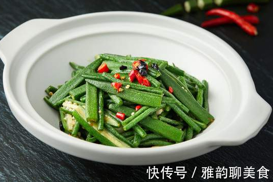正确做法|炒秋葵，先切还是先焯水教你正确做法，鲜嫩又入味，营养不流失