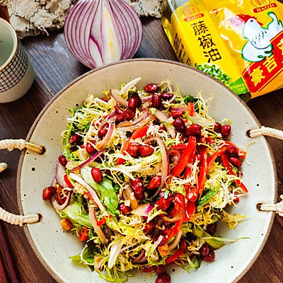 藤椒清拌苦菊