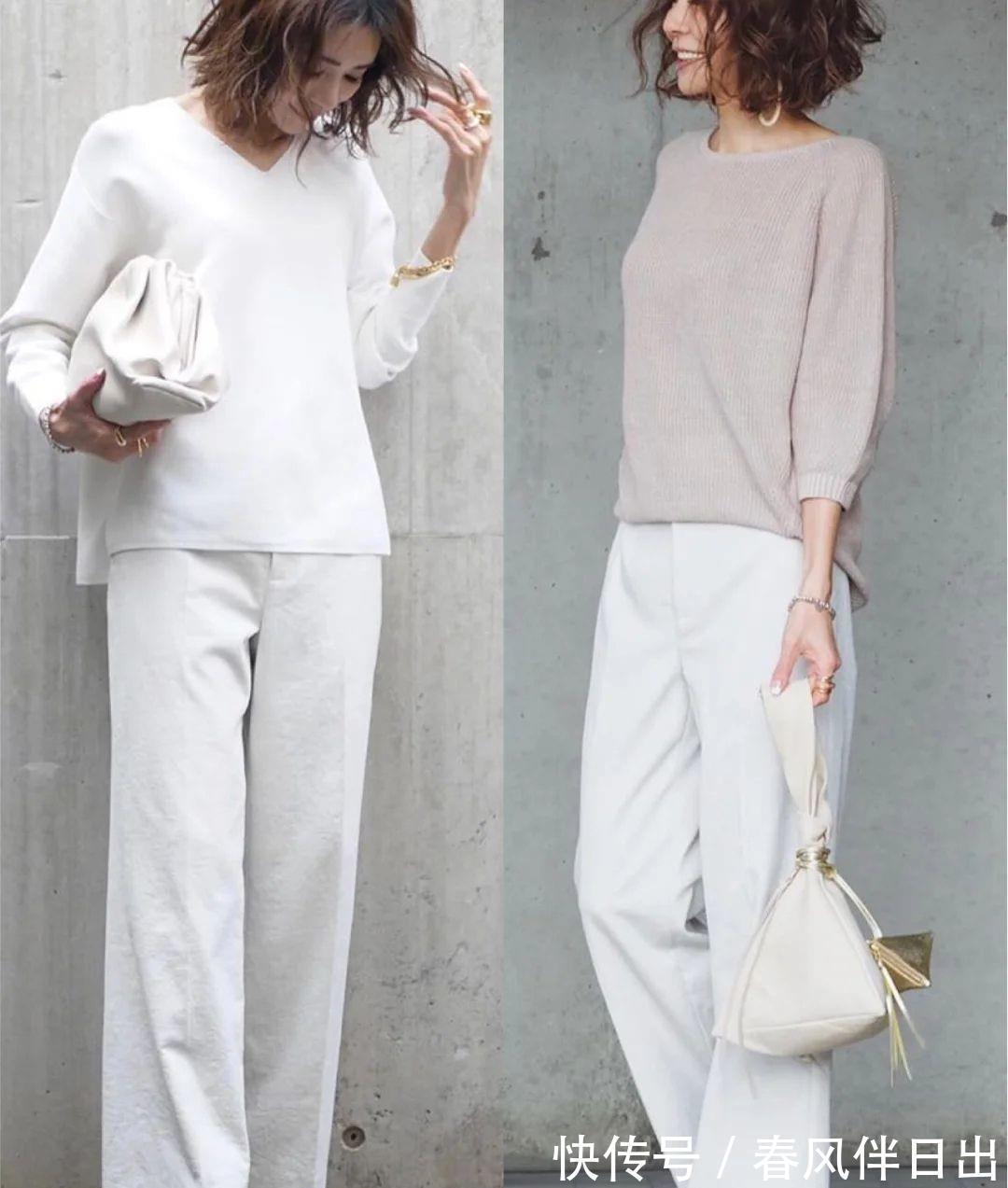 针织衫|中年女人必备的三件单品,一件比一件好看,时髦优雅又有气质