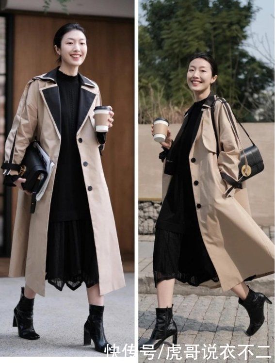 气场无关身高，1米6博主早春搭配范本，每一套都好高级大气