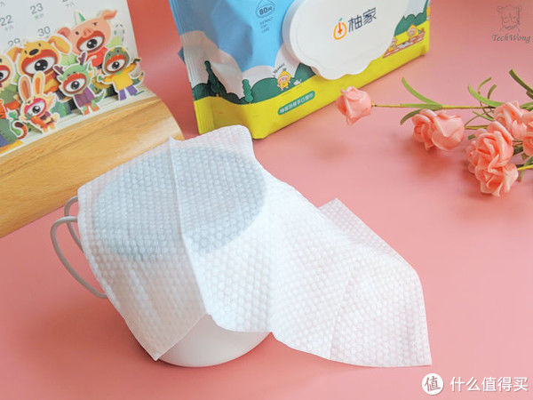 柚家加厚手口湿巾像毛巾一样厚，安全无刺激，一物多用还价格实惠