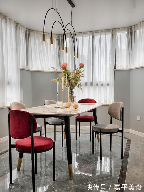 时尚|王阳洋作品:144㎡轻奢三居,简约的时尚空间,优雅且实用