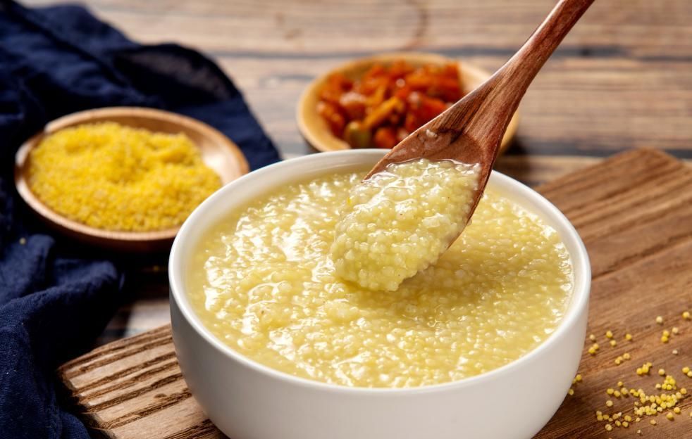 维生素b|小米粥早上喝好，还是晚上喝好呢？很多人不了解，难怪长肉不养胃