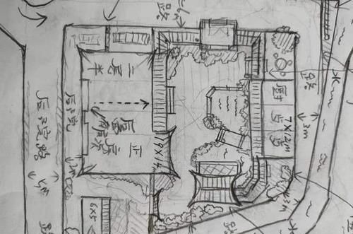 施工|太牛了!这种独特传统四合院,让您的豪宅,成为村里面最靓的仔
