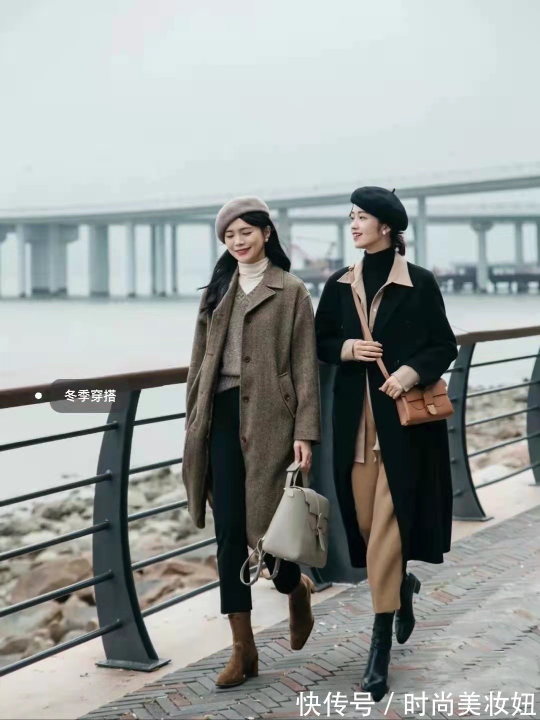 效仿 “黑色大衣”怎么穿才优雅高级?学会这4个小技巧,时髦显气质