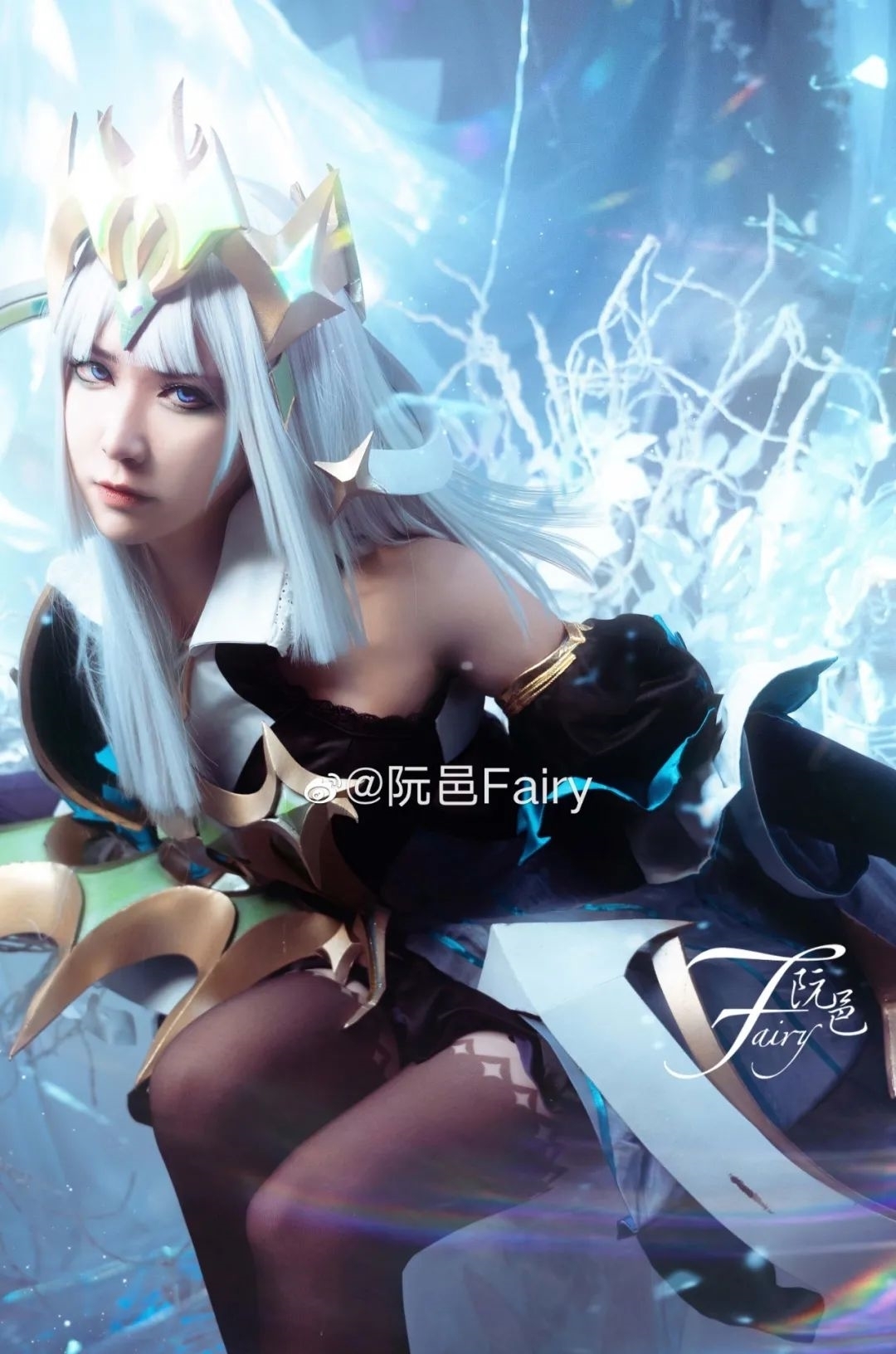 cos:王者荣耀虞姬启明星使cos正片@阮邑