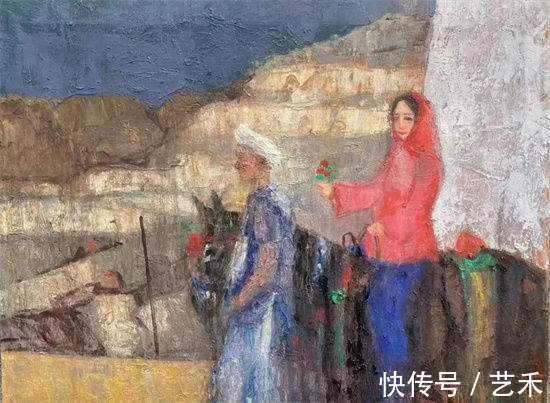 布面油画$我的陕北情怀——张丽2021油画作品欣赏