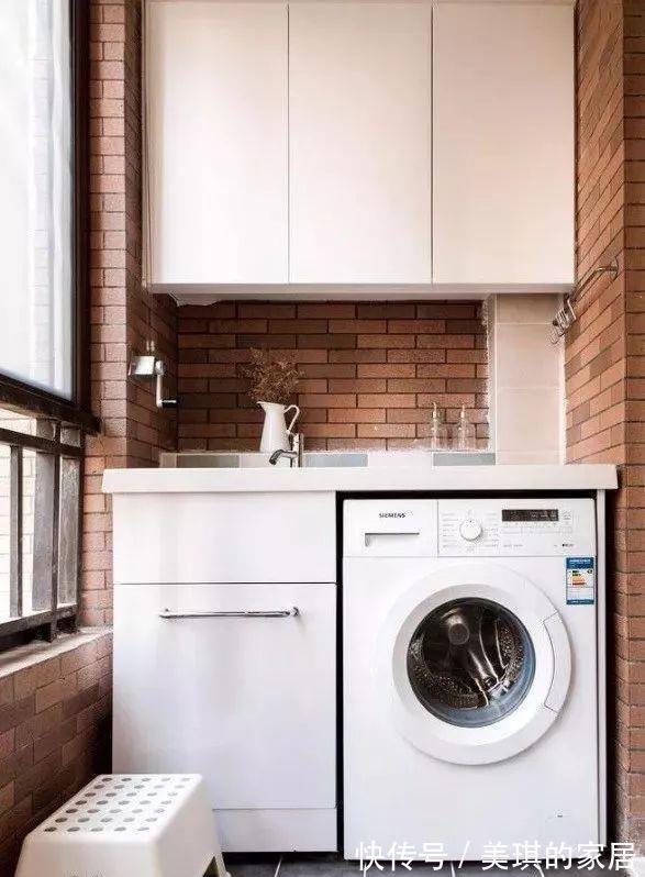 阳台|给小户型阳台装上储物柜,既实用又美观,避免杂乱