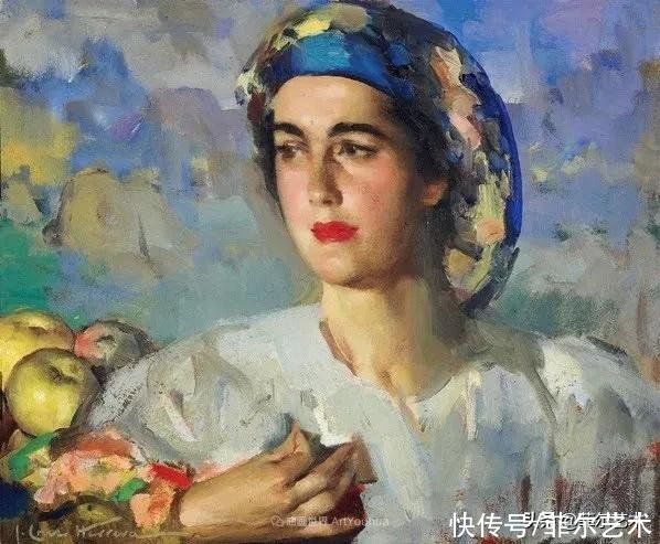 何塞·|西班牙画家何塞·克鲁斯·埃雷拉女性人物油画作品欣赏
