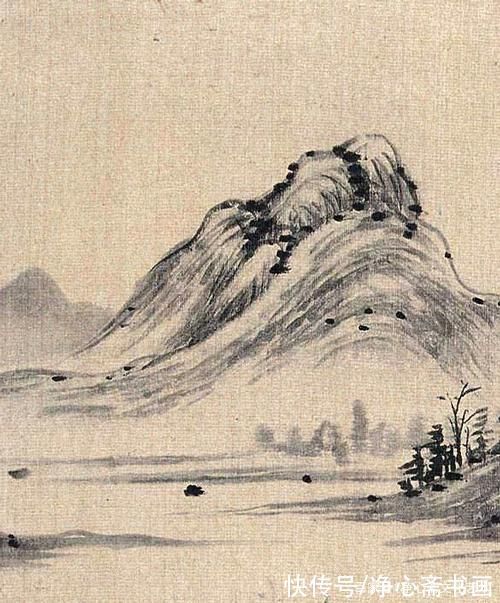 溪山清远@花鸟画确实富有装饰性,但他的山水《溪山清远》更是牛!